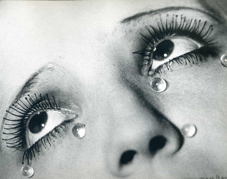 Untitled (Glass Tears)" by Man Ray