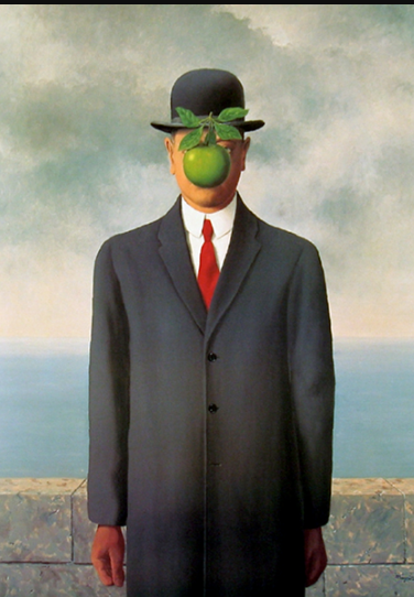 Son of Man" by René Magritte