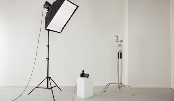 Photographer Equipment in Studio